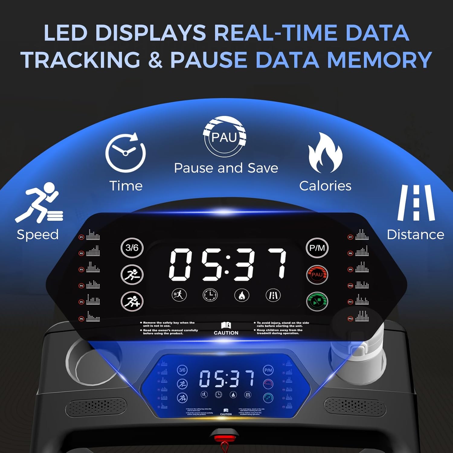 Smart Foldable Home Treadmill
