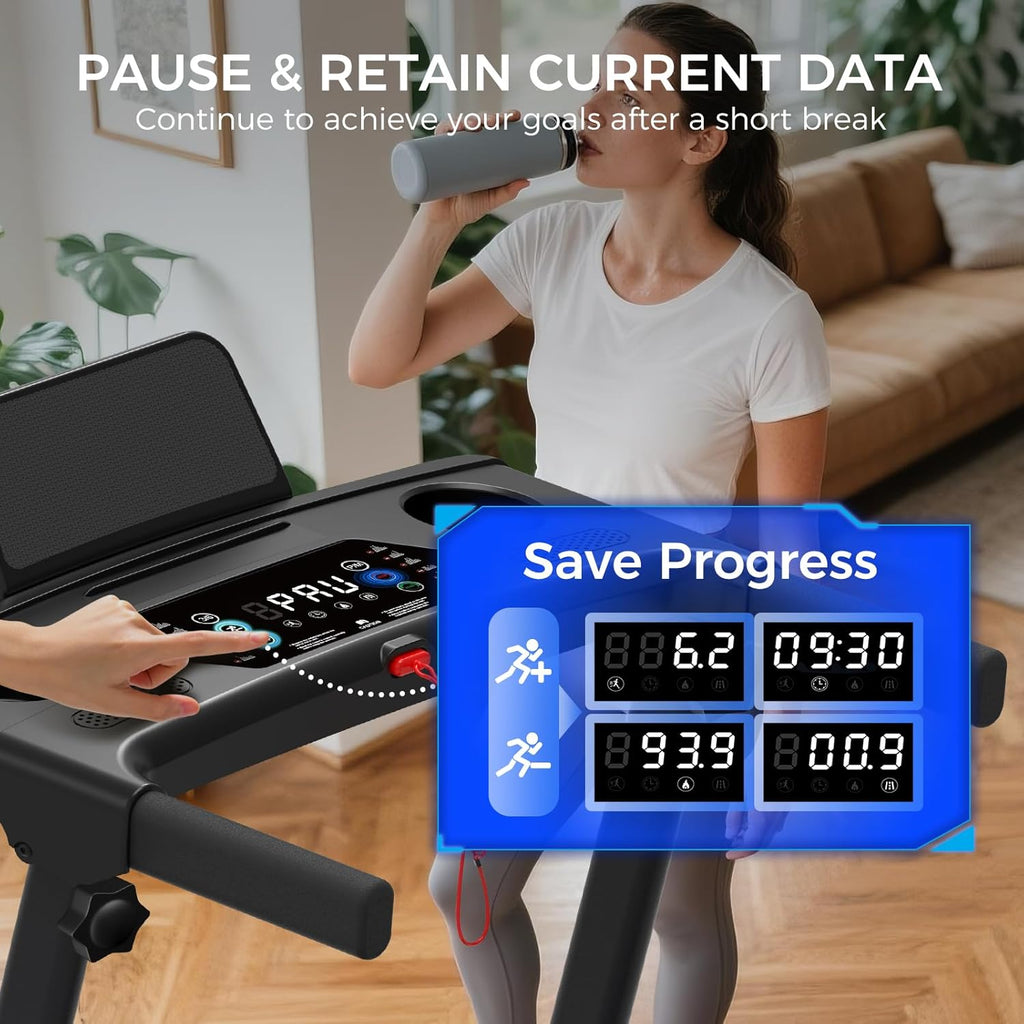 Smart Foldable Home Treadmill